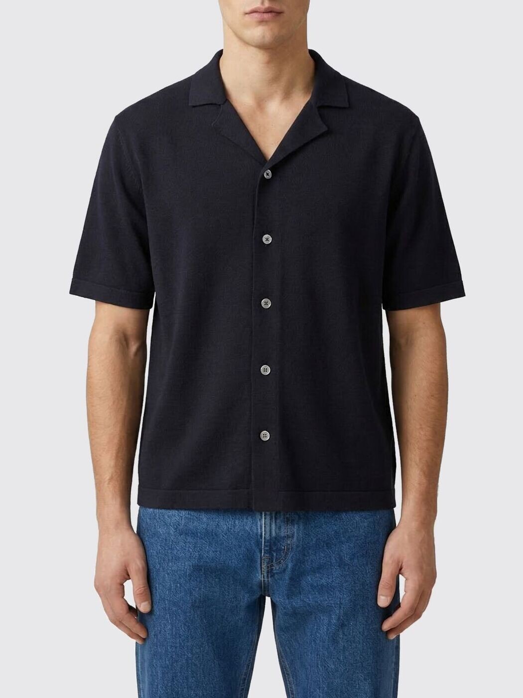 アスペジ ASPESI シャツ メンズ ネイビー Shirts M0843371 Navy 関税 送料無料 2026SS gi｜BRANDSHOP「il Tesoro」
