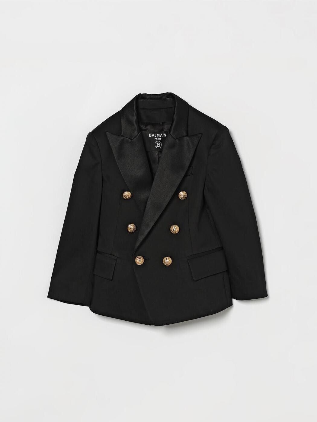 バルマン BALMAIN ボンバージャケット 上衣 ボーイズ 黒いこと Bomber jackets BY2P04P0484 関税 貨物輸送無料 2026SS gi