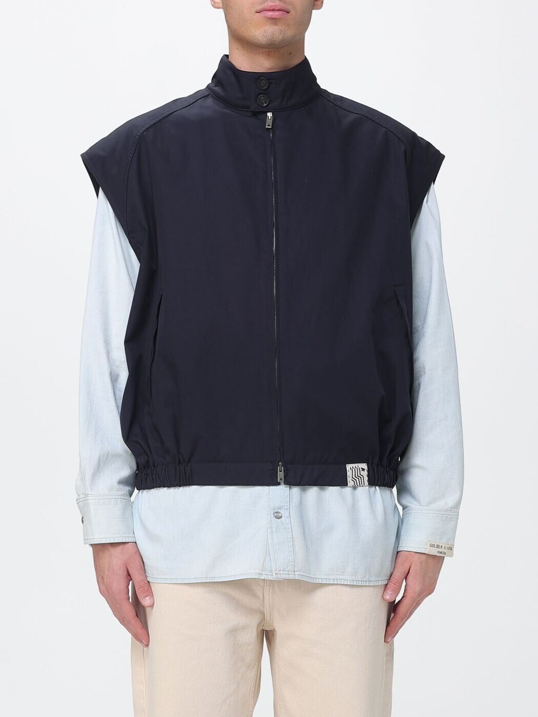 ゴールデン グース デラックス ブランド GOLDEN GOOSE ジャケット メンズ ブルー Jackets GMP02566P002338 関税 送料無料 2026SS gi