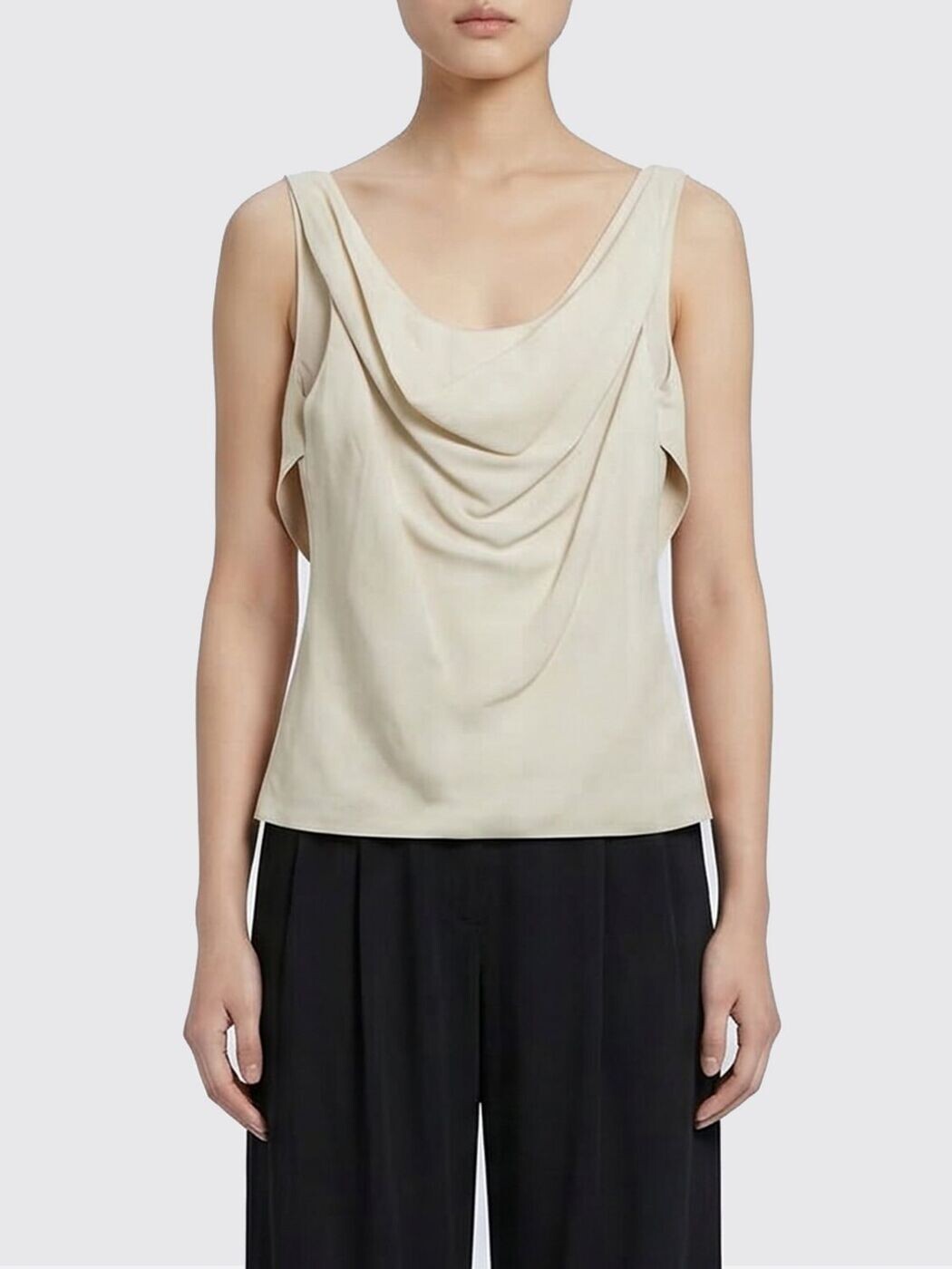 ブルネロクチネリ BRUNELLO CUCINELLI ティーシャツ トップス レディース ベージュ T-shirts and tops MH126TR31 関税 貨物輸送無料 2026SS gi