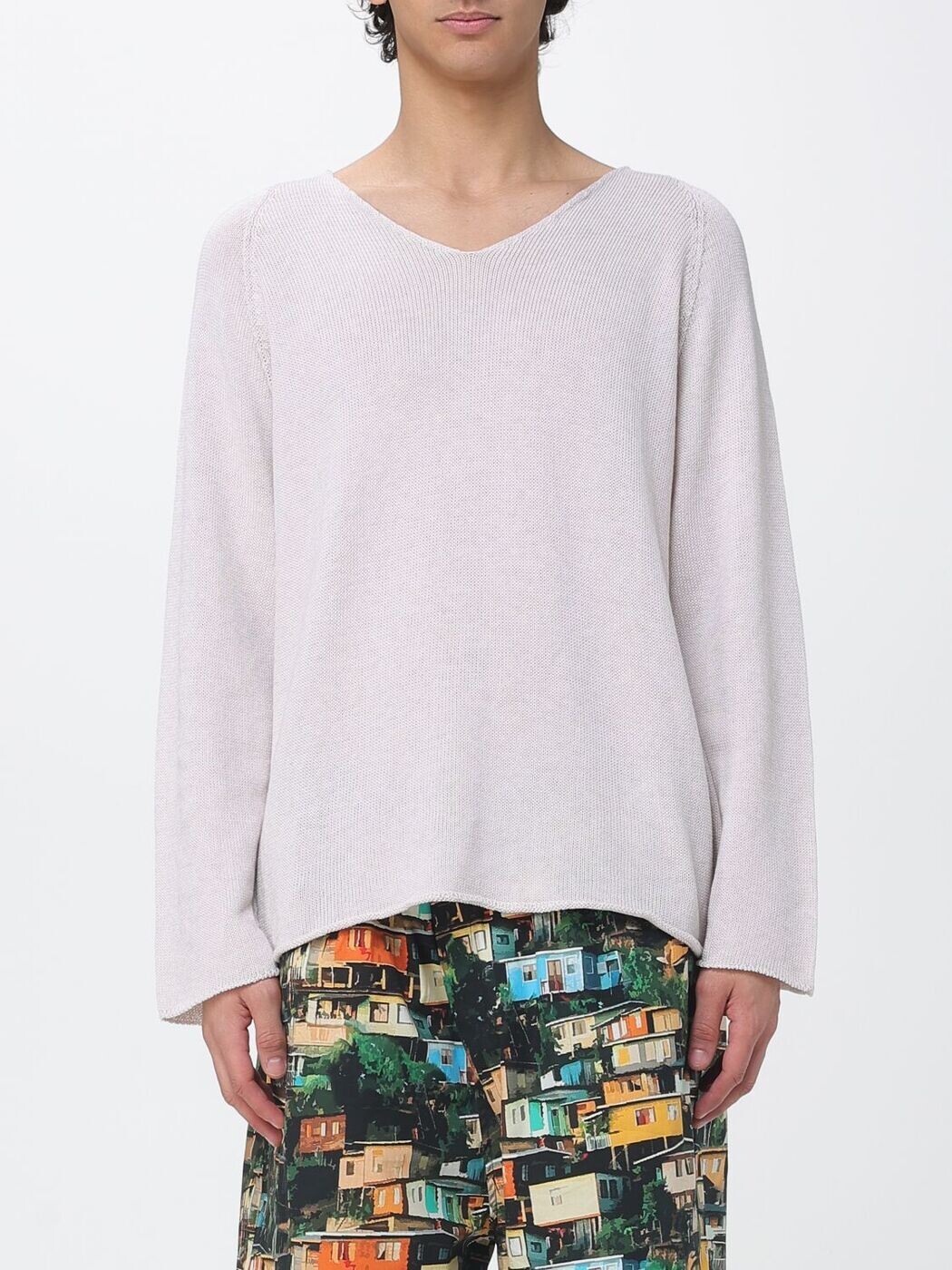 ラネウス LANEUS セーター ニットウェア メンズ ベージュ Knitwear S6LAMAKN108 関税 送料無料 2026SS gi