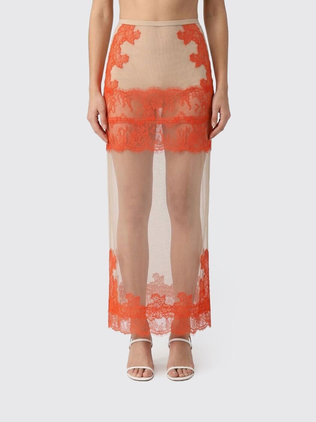 パトリツィアペペ PATRIZIA PEPE スカート レディース Skirts 8G0523J383 Nude 関税 送料無料 2026SS gi｜BRANDSHOP「il Tesoro」