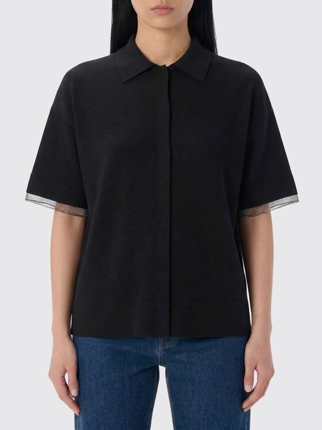ファビアナ フィリッピ FABIANA FILIPPI スポーツシャツ レディース 青碧 Polo MAD276F492M109 関税 貨物輸送無料 2026SS gi