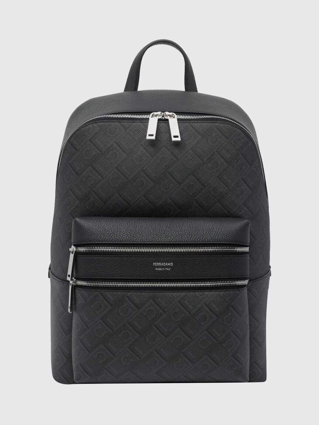 フェラガモ FERRAGAMO 背嚢 うしろ側容器に並べる メンズ 黒いこと Backpacks 241366 779699 関税 貨物輸送無料 2026SS gi
