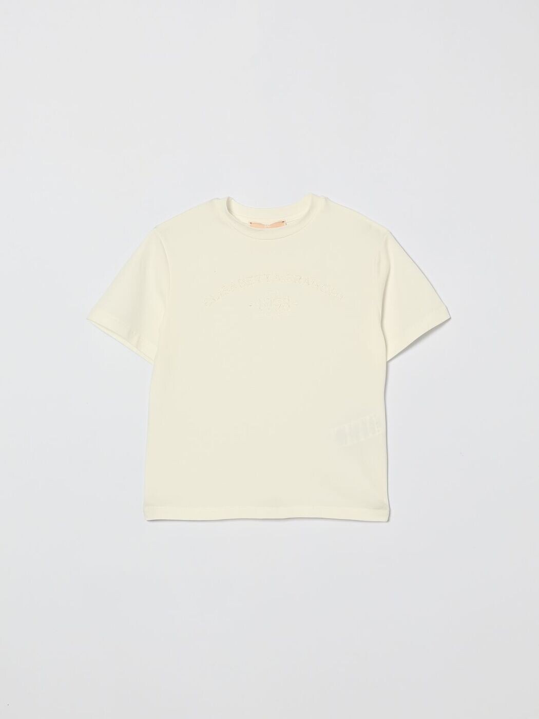 エリザベッタ フランキ ELISABETTA FRANCHI 天使の都市 MIA BAMBINA ロング衣袂ティーシャツ ティーシャツ ガールズ Long sleeve t-shirts EFTS2570JE006 関税 貨物輸送無料 2026SS gi