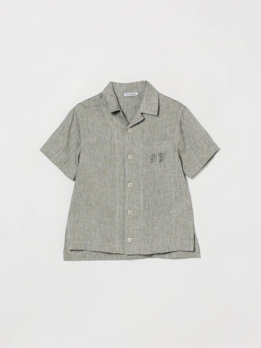 ドルチェ＆ガッバーナ DOLCE\u0026GABBANA プルオーバー ボーイズ 緑であること Casual shirts L44S24FU4LG 関税 貨物輸送無料 2026SS gi