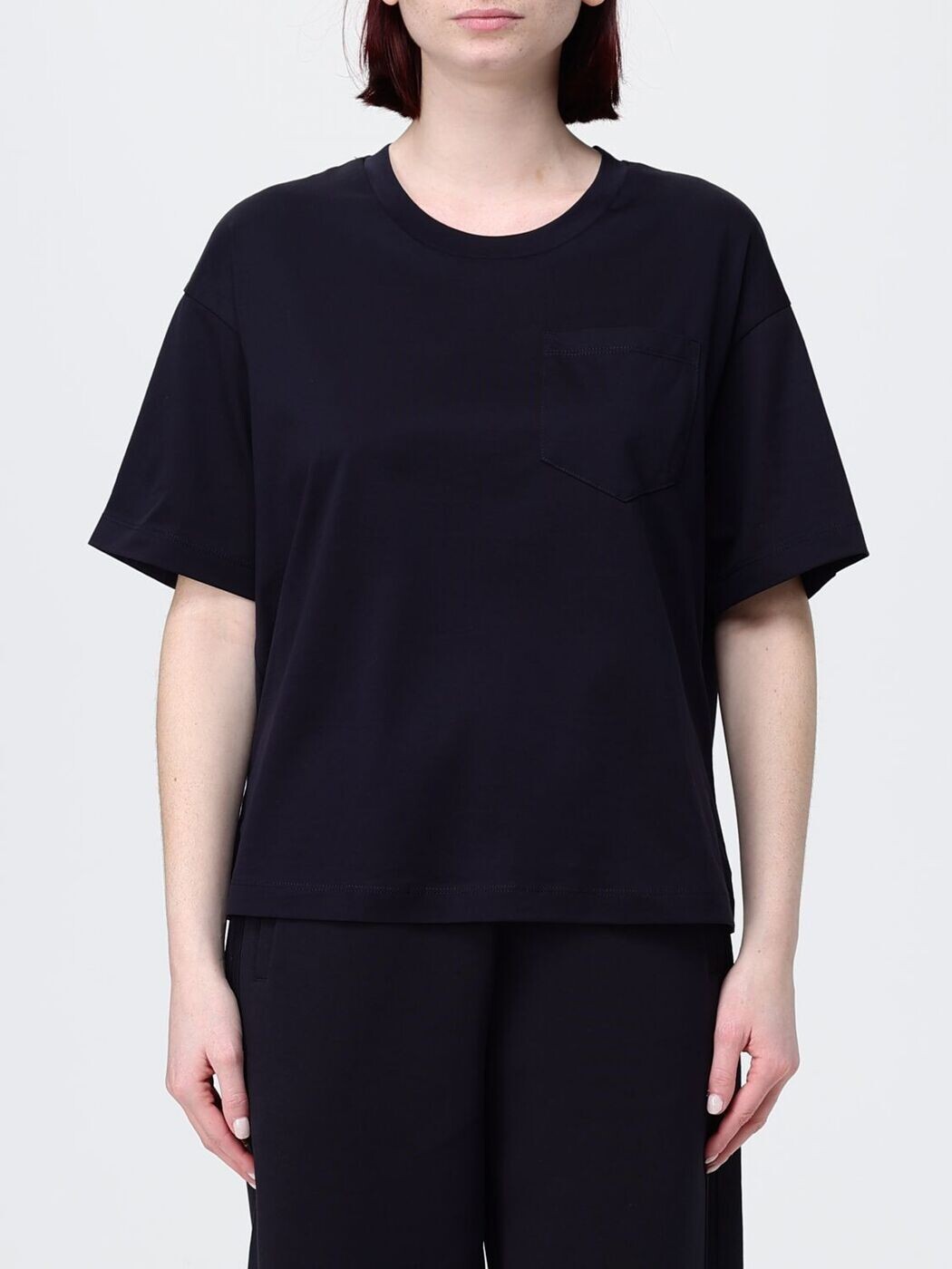 エン急性灰白髄炎 アルマーニ EMPORIO ARMANI スポーツシャツ プルオーバー レディース 青み T-shirts and polo shirts EW003867AF10003 関税 貨物輸送無料 2026SS gi