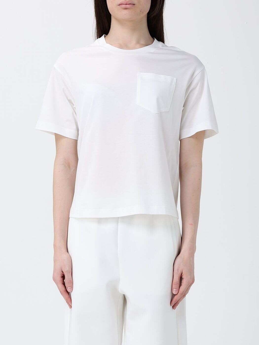 エン急性灰白髄炎 アルマーニ EMPORIO ARMANI スポーツシャツ プルオーバー レディース 白いこと T-shirts and polo shirts EW003867AF10003 関税 貨物輸送無料 2026SS gi