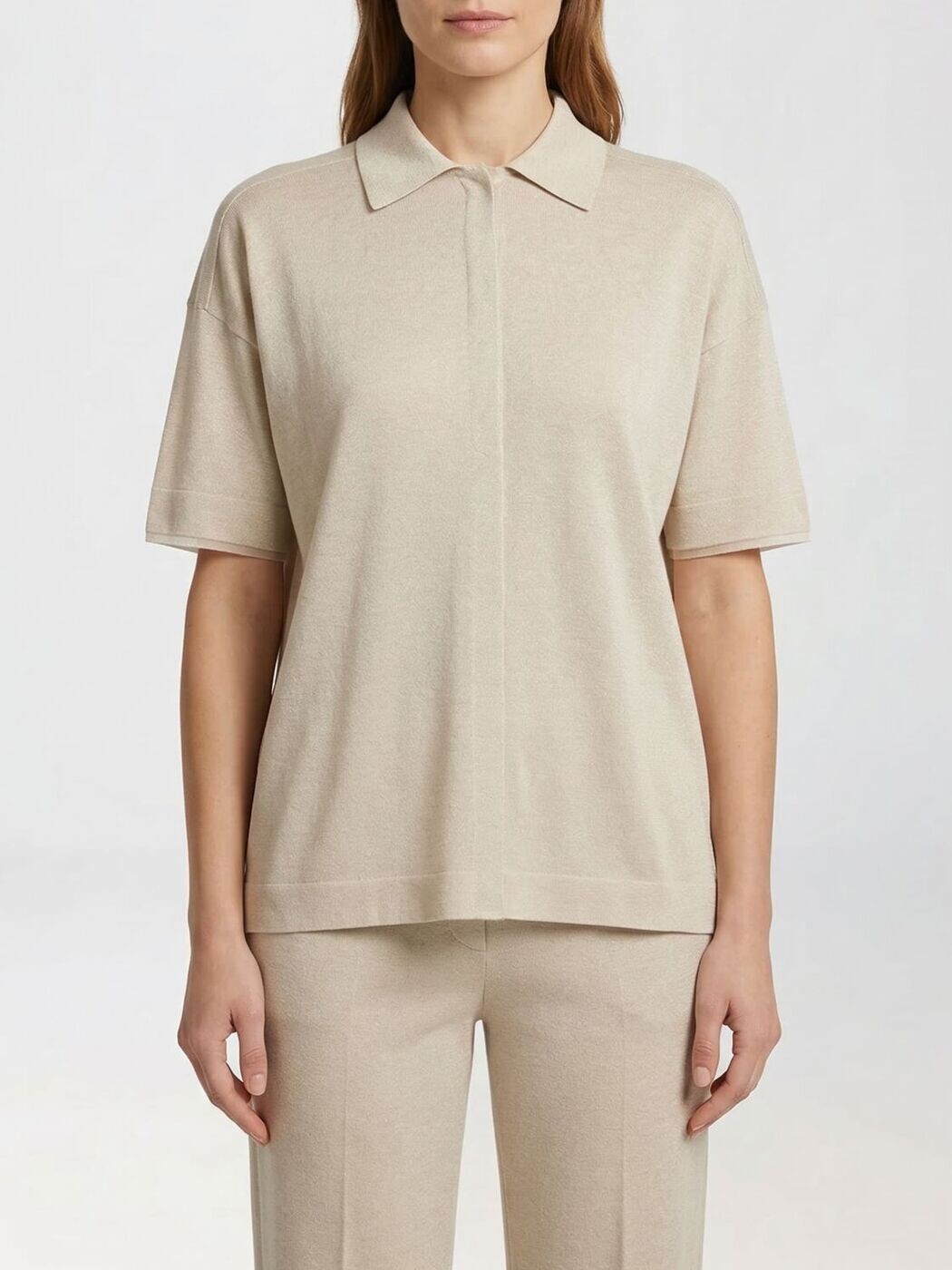 ファビアナ フィリッピ FABIANA FILIPPI スポーツシャツ レディース ベージュ Polo MAD276F492M109 関税 貨物輸送無料 2026SS gi