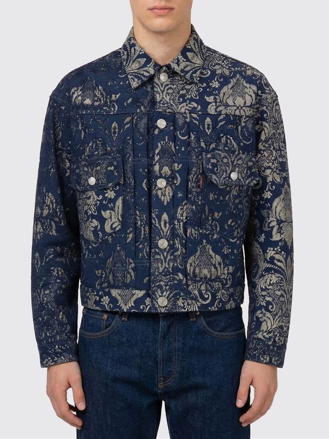 ジュンヤ ワタナベ コム デ 給仕 JUNYA WATANABE COMME DES GARCONS 上衣 メンズ 青み Jackets WQJ202051 関税 貨物輸送無料 2026SS gi