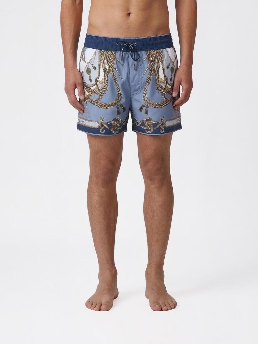 ドルチェ\u0026ガッバーナ DOLCE\u0026GABBANA 海水着 スイムウェア メンズ 青碧 Swimwear M4E48TON0CG 関税 貨物輸送無料 2026SS gi