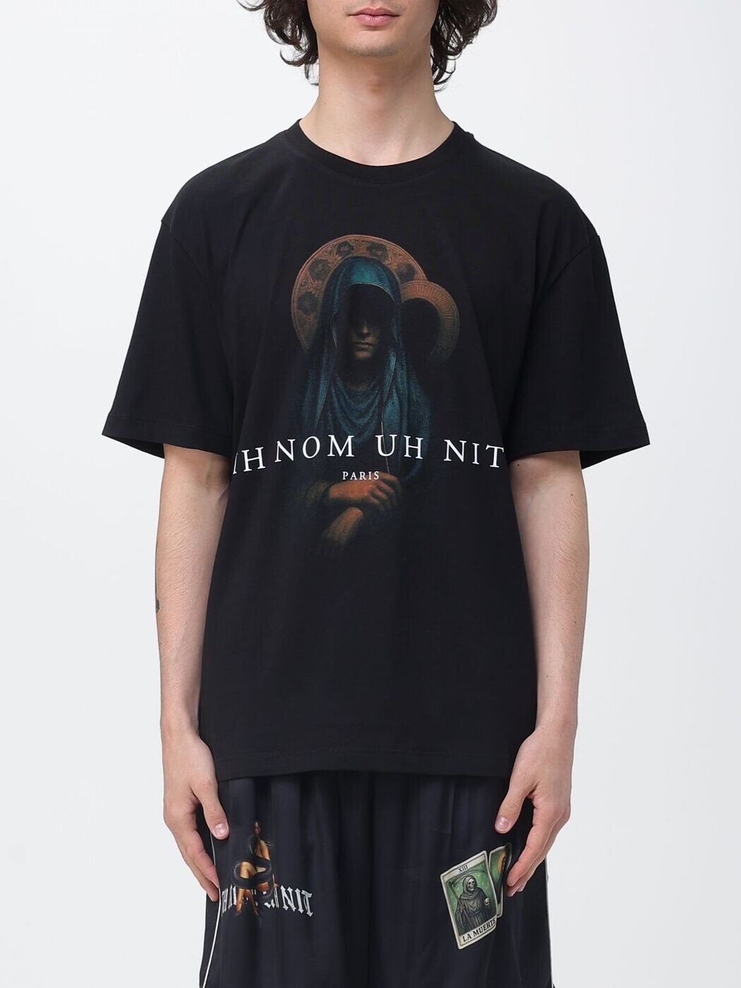 インノミネイト IH NOM UH NIT Tシャツ メンズ ブラック T-shirts NUS26206 Black 関税 送料無料 2026SS gi|BRANDSHOP「il Tesoro」