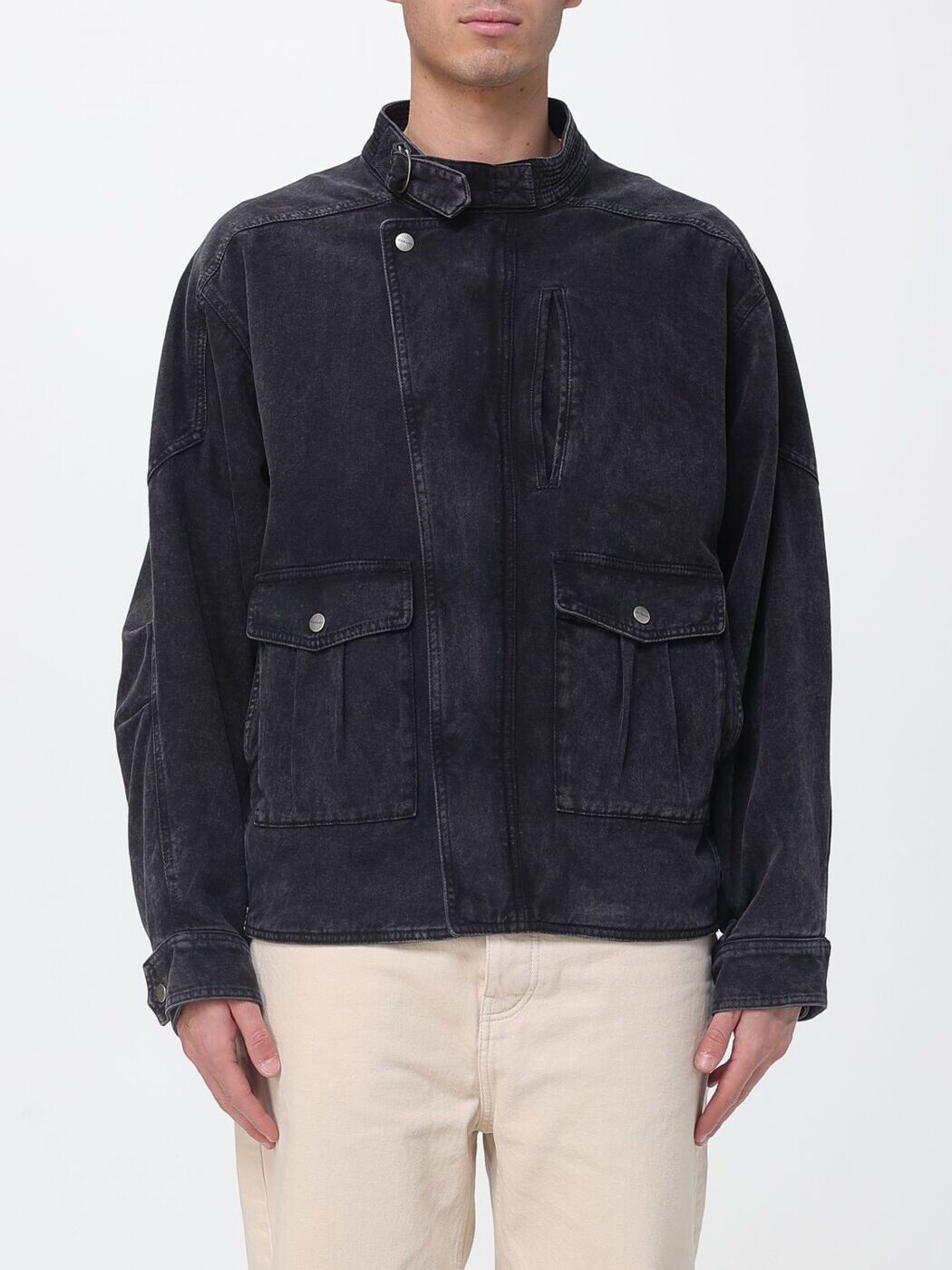 イザベルマラン ISABEL MARANT 上衣 メンズ 黒いこと Jackets VE0652HAD1G02H 関税 貨物輸送無料 2026SS gi メンズファッション-コート・ジャケット