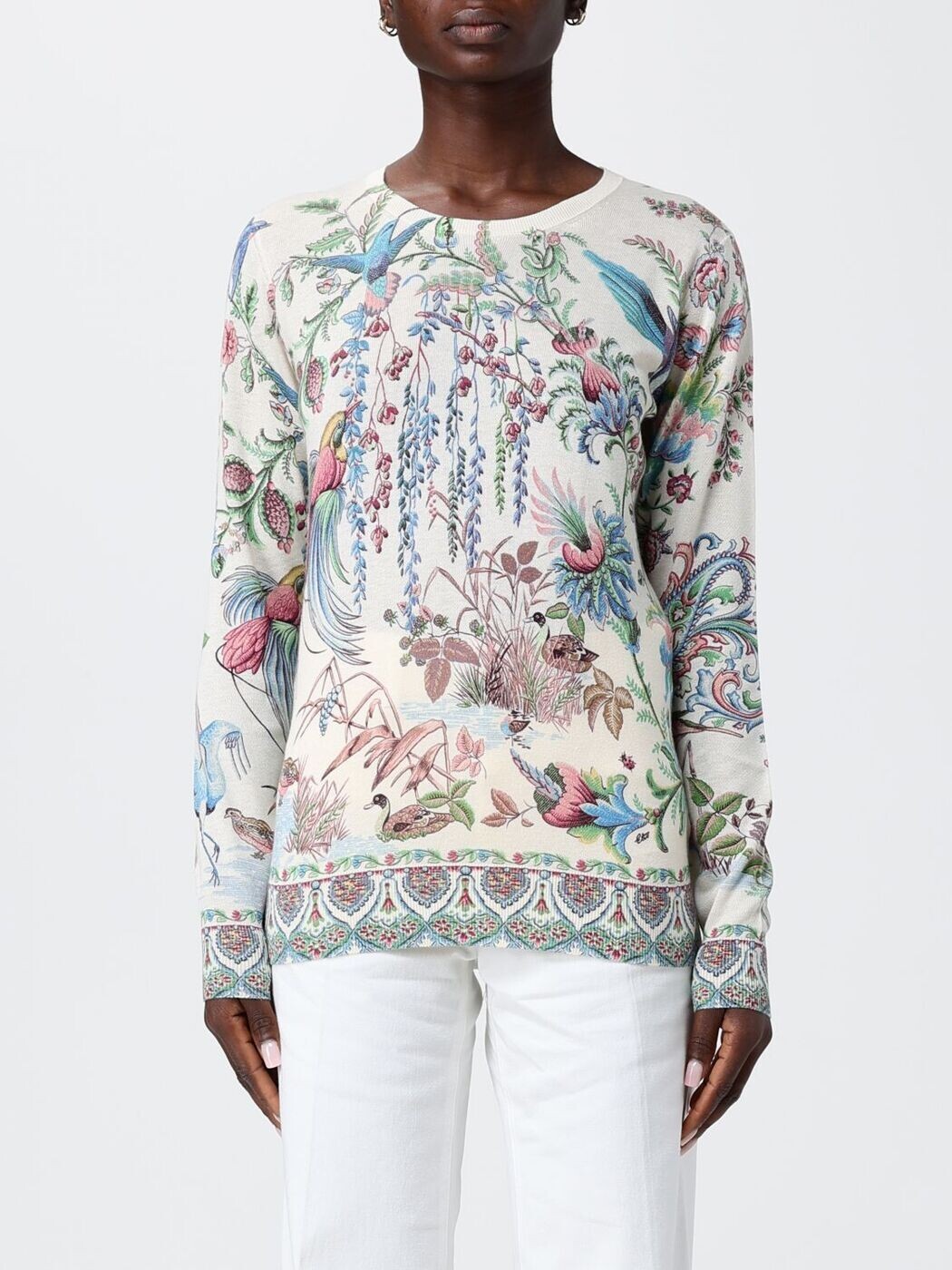 エトロ ETRO スウェーター 編み物お召しもの レディース マルチ色合い Knitwear WRKE0145AKF21 関税 貨物輸送無料 2026SS gi