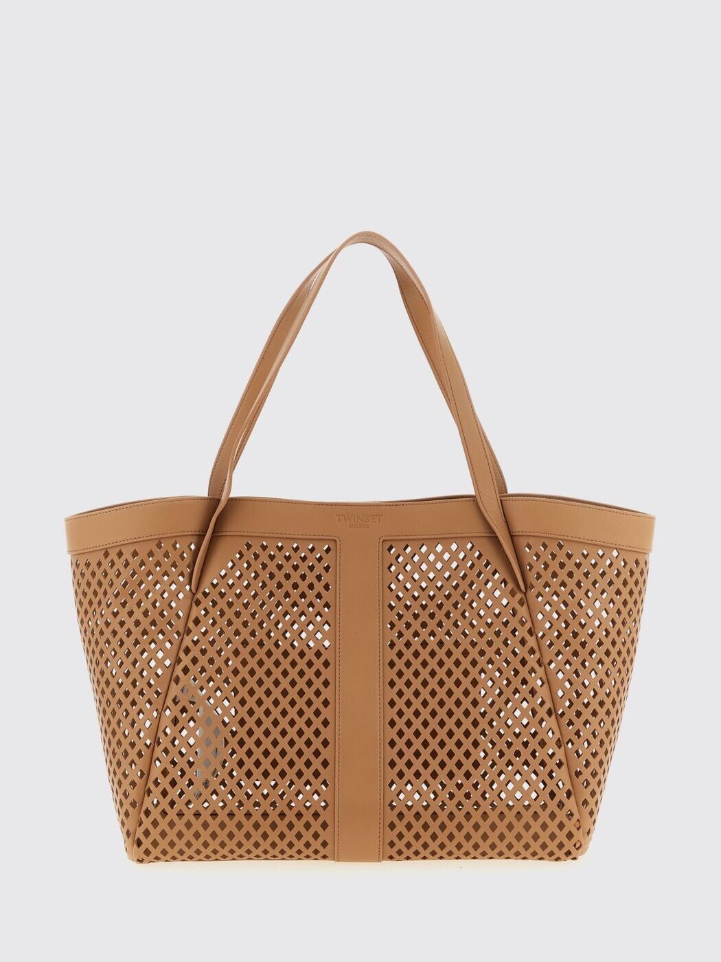 ツインセット TWINSET トートバッグ レディース ブラウン Tote bags 261TD8550 Brown 関税 送料無料 2026SS gi｜BRANDSHOP「il Tesoro」