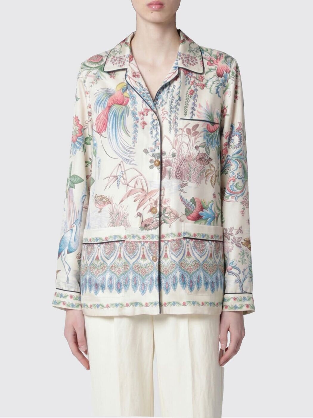 エトロ ETRO シャツ レディース マルチカラー Shirts WRIA010099SPSI4 Multicolor 関税 送料無料 2026SS gi｜BRANDSHOP「il Tesoro」