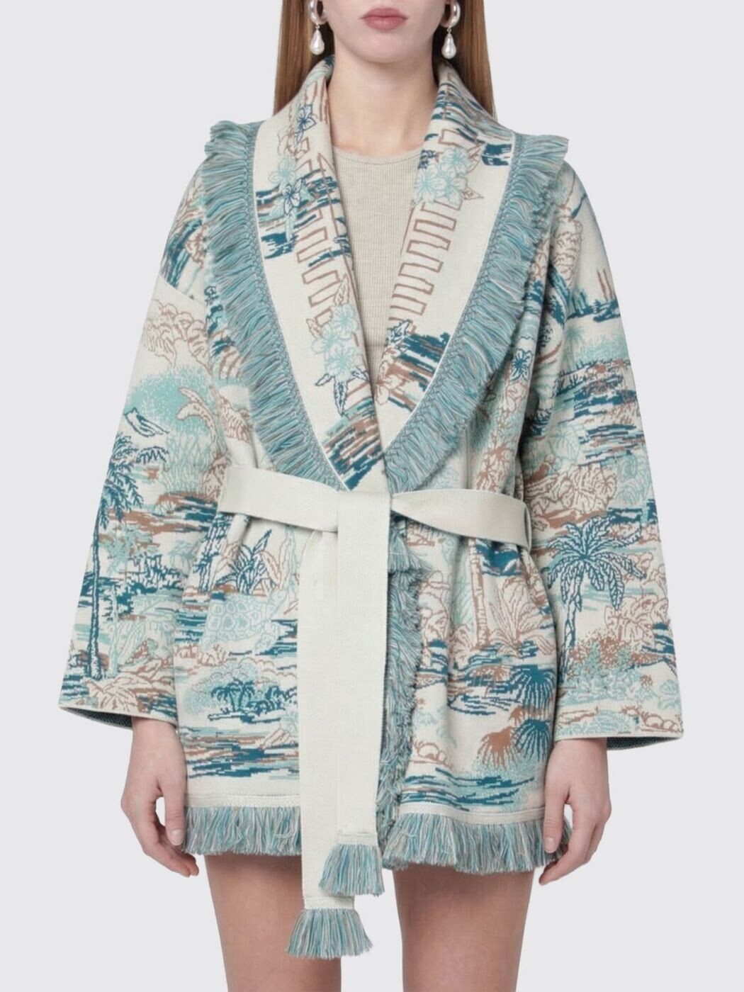 アラヌイ ALANUI プルオーバー 編み物御召しもの レディース マルチ色つや Knitwear LWHB064R26KNI021 関税 貨物輸送無料 2026SS gi