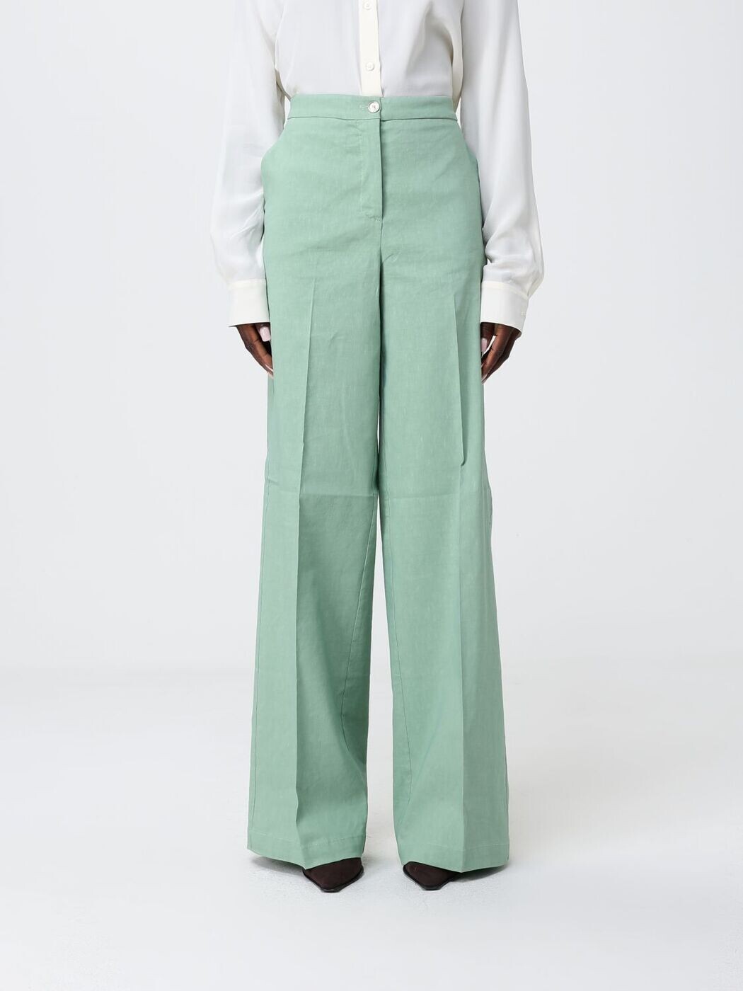 ピンコ PINKO ズボン パンツ レディース グリーン Trousers 104929A34I Green 関税 送料無料 2026SS gi|BRANDSHOP「il Tesoro」