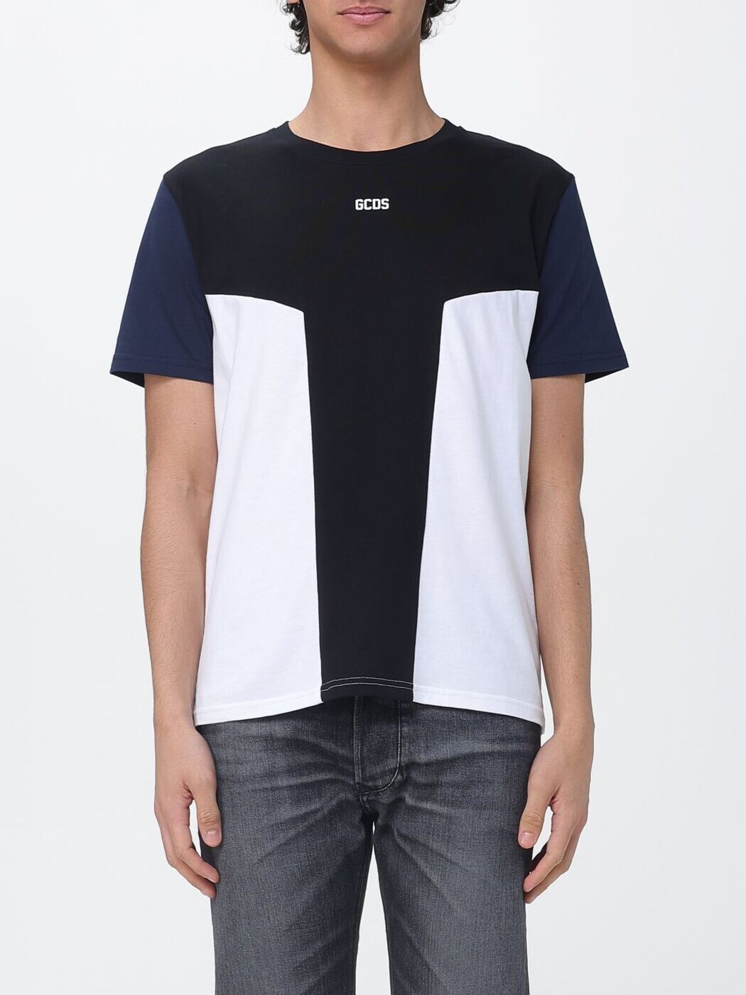 ジーシーディーエス GCDS ティーシャツ メンズ 黒いこと T-shirts C1MEQC038J101 関税 貨物輸送無料 2026SS gi トップス-Tシャツ・カットソー