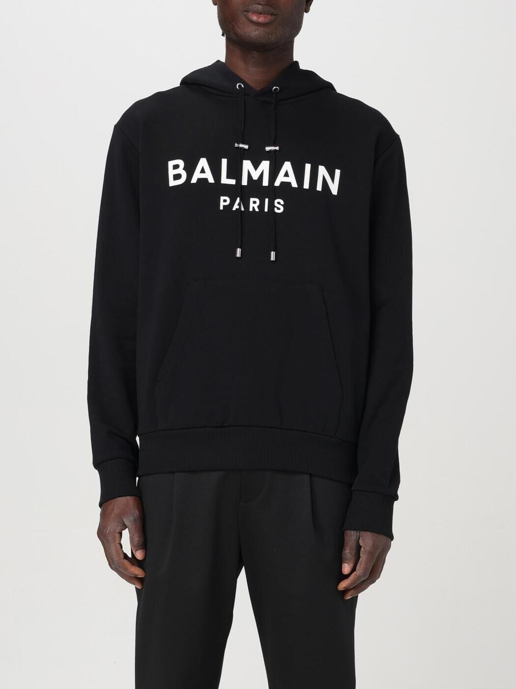 バルマン BALMAIN トレーナー 調教師 メンズ 黒いこと Sweatshirts DH1JR002BB65 関税 貨物輸送無料 2025AW gi