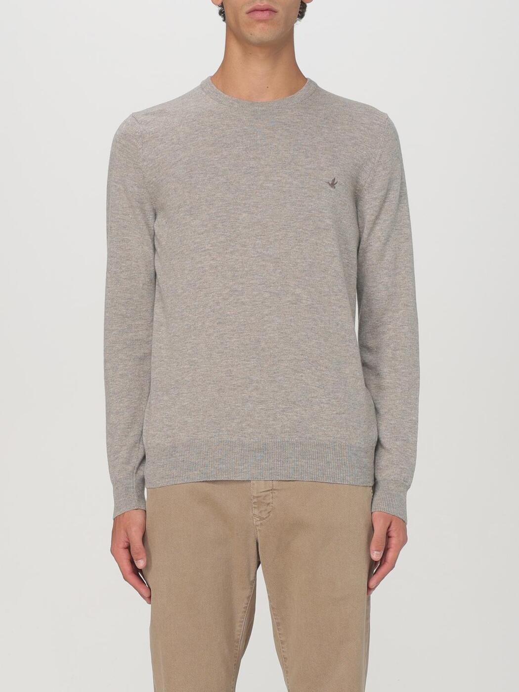 ブルックス活動の領域 BROOKSFIELD プルオーバー 編み物御召しもの メンズ Knitwear 203EK030 Natural 関税 貨物輸送無料 2024AW gi