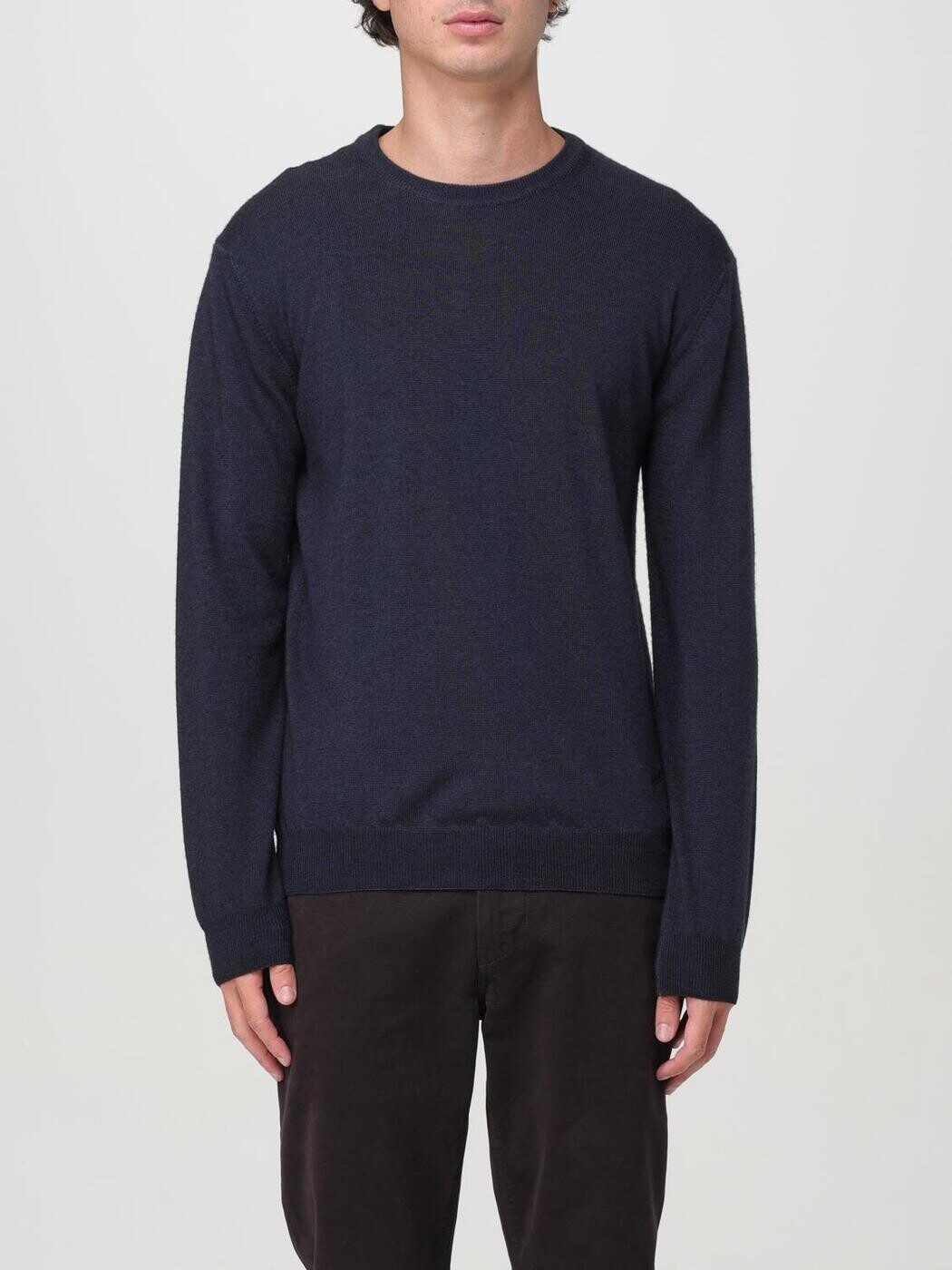 毛糸分限者 WOOLRICH プルオーバー 編み物御召しもの メンズ 青味 Knitwear CFWOKN0277MRUF0775 Blue 関税 貨物輸送無料 2025AW gi