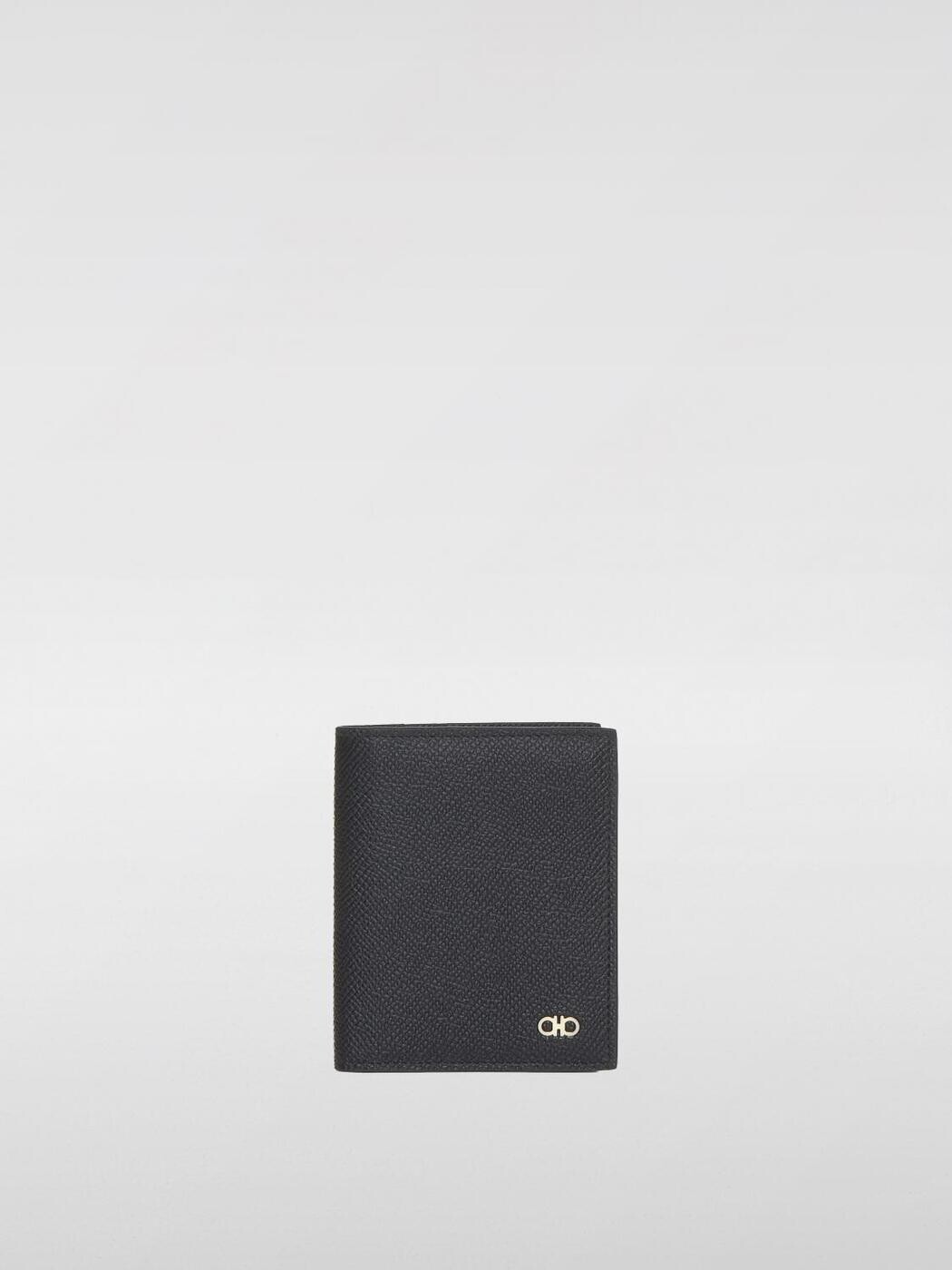 フェラガモ FERRAGAMO 歌留多保持者 紙入れ メンズ 黒いこと Wallets and Card Holders 661452 775661 関税 貨物輸送無料 2025AW gi