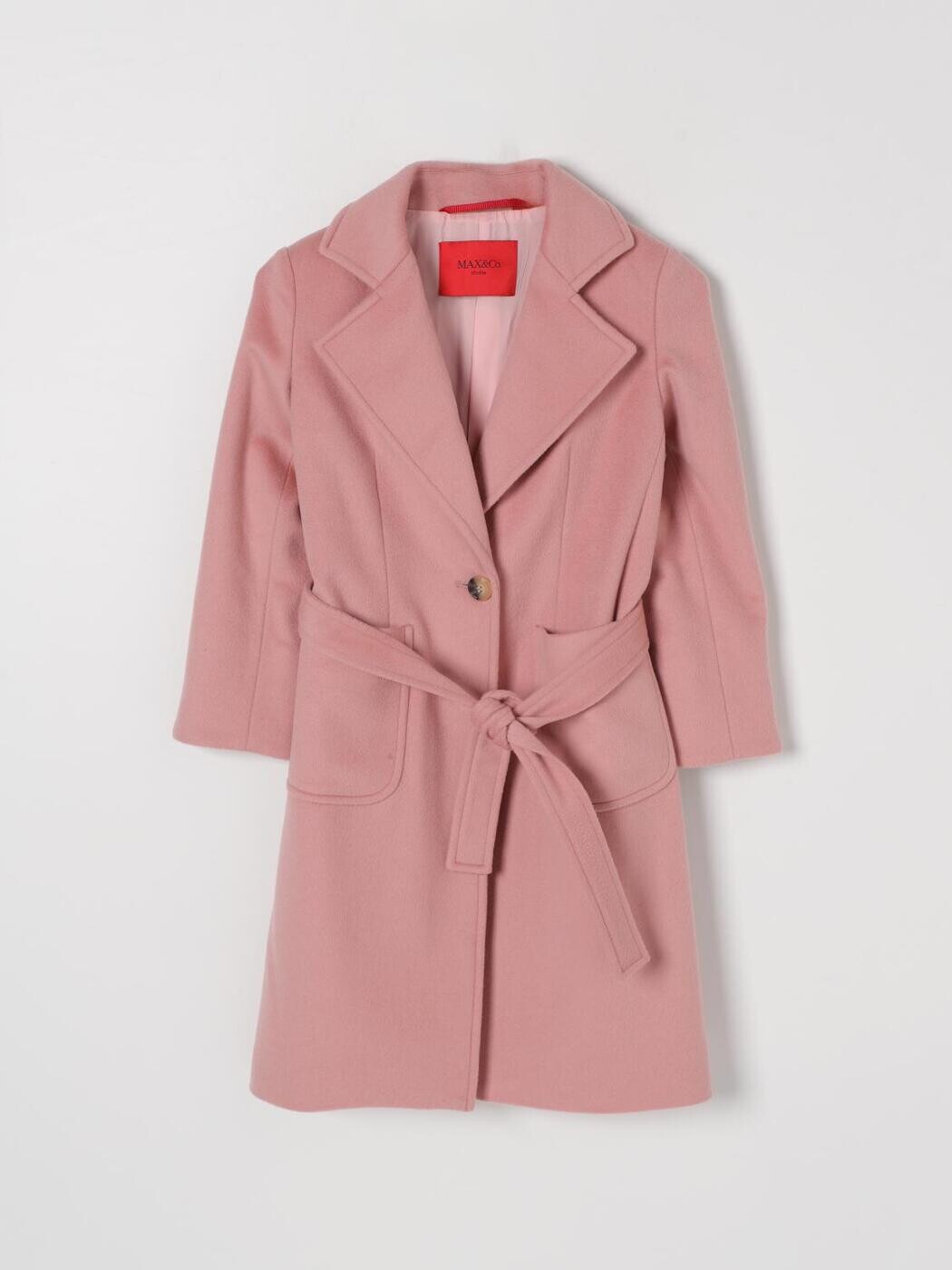 マックス アンド コー MAX&CO. KID トレンチコート コート ガールズ ピンク Trench coats MX0001MX052 Pink 関税 送料無料 2025AW gi｜BRANDSHOP「il Tesoro」 47,880円