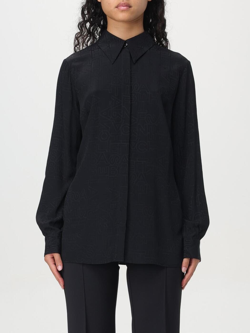 エリザベッタ フランキ ELISABETTA FRANCHI シャツ レディース ブラック Shirts CA084 Black 関税 送料無料 2025AW gi｜BRANDSHOP「il Tesoro」