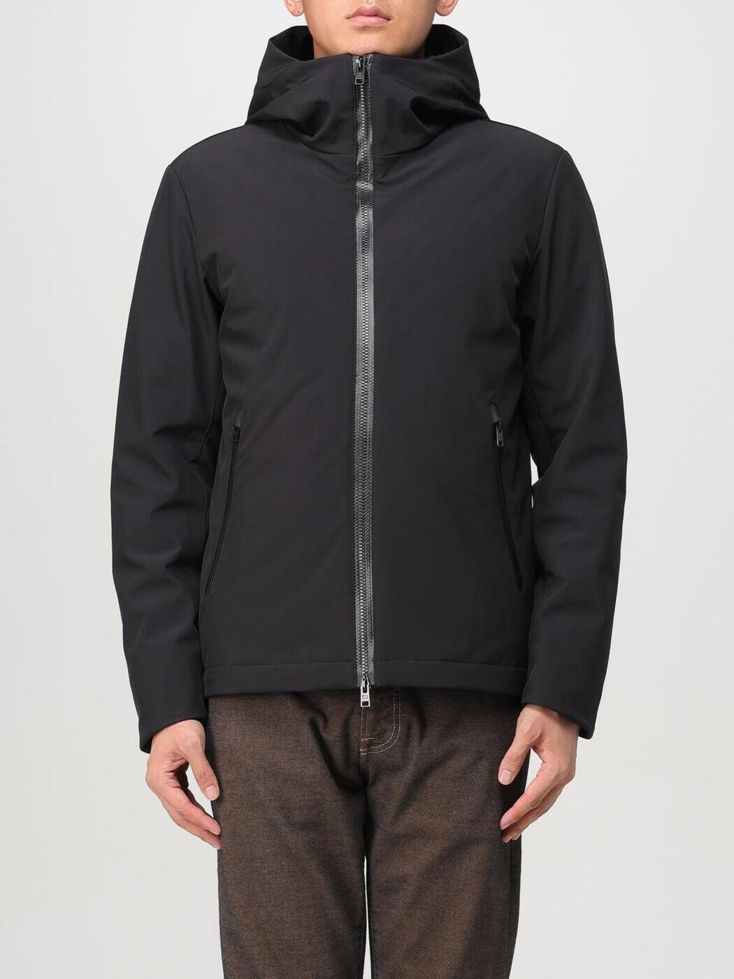 ウールリッチ WOOLRICH ジャケット メンズ ブラック Jackets CFWOOU1047MRUT3496 Black 関税 送料無料 2025AW gi｜BRANDSHOP「il Tesoro」