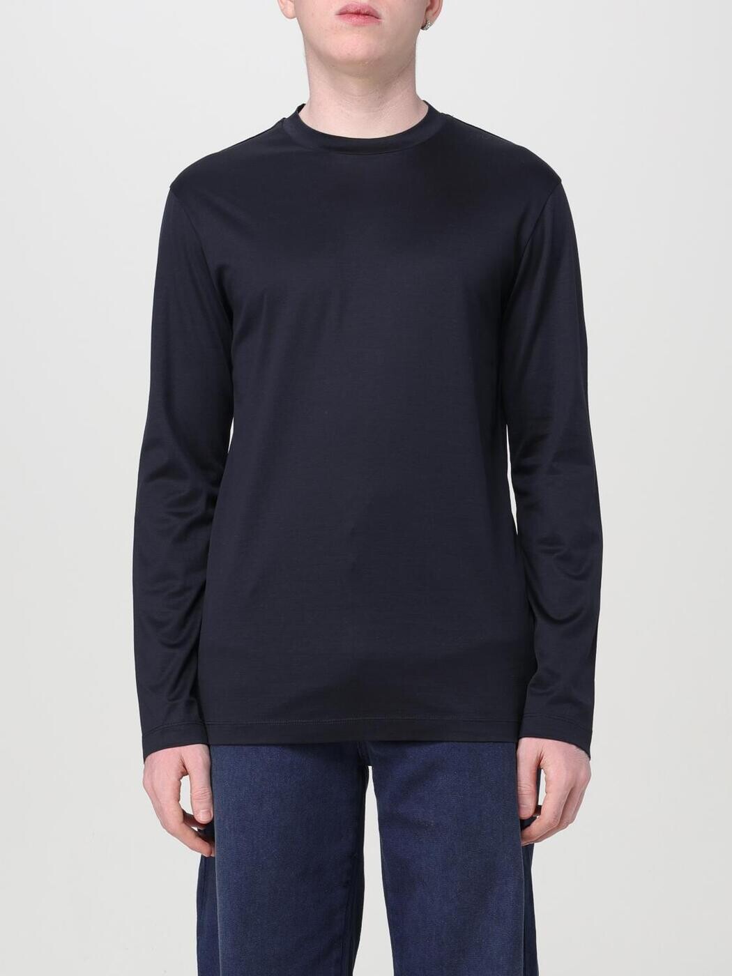 エンポリオ アルマーニ EMPORIO ARMANI Tシャツ メンズ ブラック T-shirts 8N1TE91JUVZ Black 関税 送料無料 2025AW gi｜BRANDSHOP「il Tesoro」