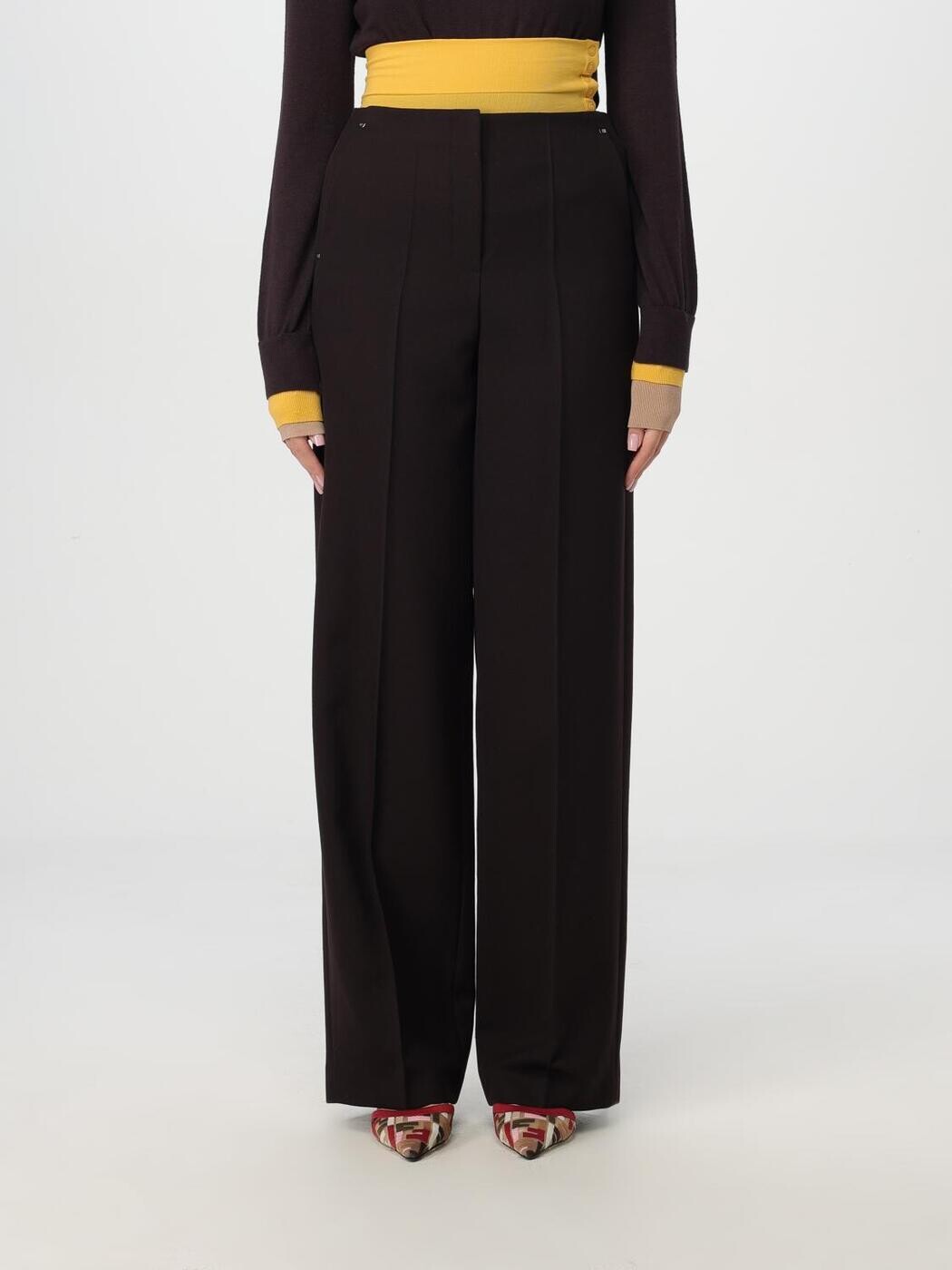 フェンディ FENDI ズボン パンツ レディース Trousers FR6580AJYF Wine 関税 送料無料 2025AW gi｜BRANDSHOP「il Tesoro」