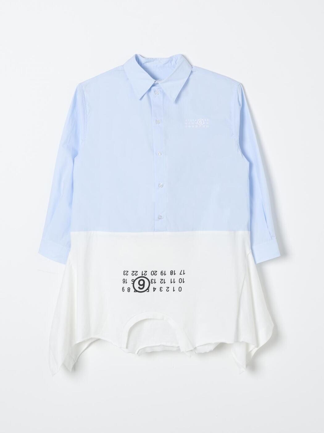 エムエムシックス 棲み家 マルジェラ MM6 MAISON MARGIELA ロングお召しもの お召しもの ガールズ Long dresses M60640MM014 関税 貨物輸送無料 2024AW gi