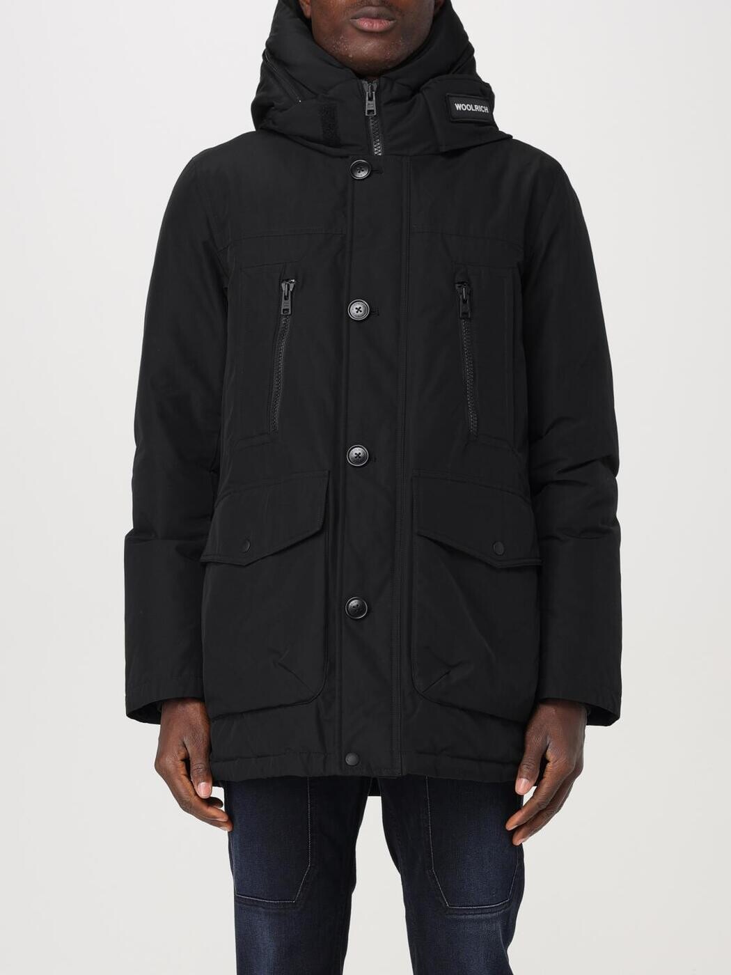 ウールリッチ WOOLRICH トレンチ コート メンズ ブラック Coats and Trench CFWOOU0866MRUT0001 Black 関税 送料無料 2025AW gi|BRANDSHOP「il Tesoro」