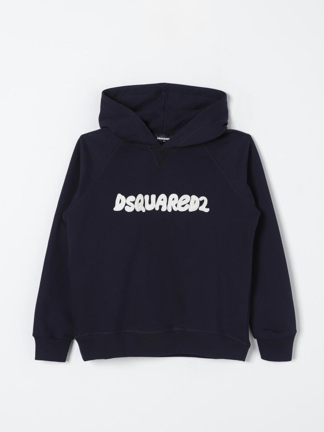 ディースクエアード DSQUARED2 クルーネックジャンパー 編み物お召しもの ボーイズ 青色 Crew neck jumpers DQ2610D0094 関税 貨物輸送無料 2025AW gi