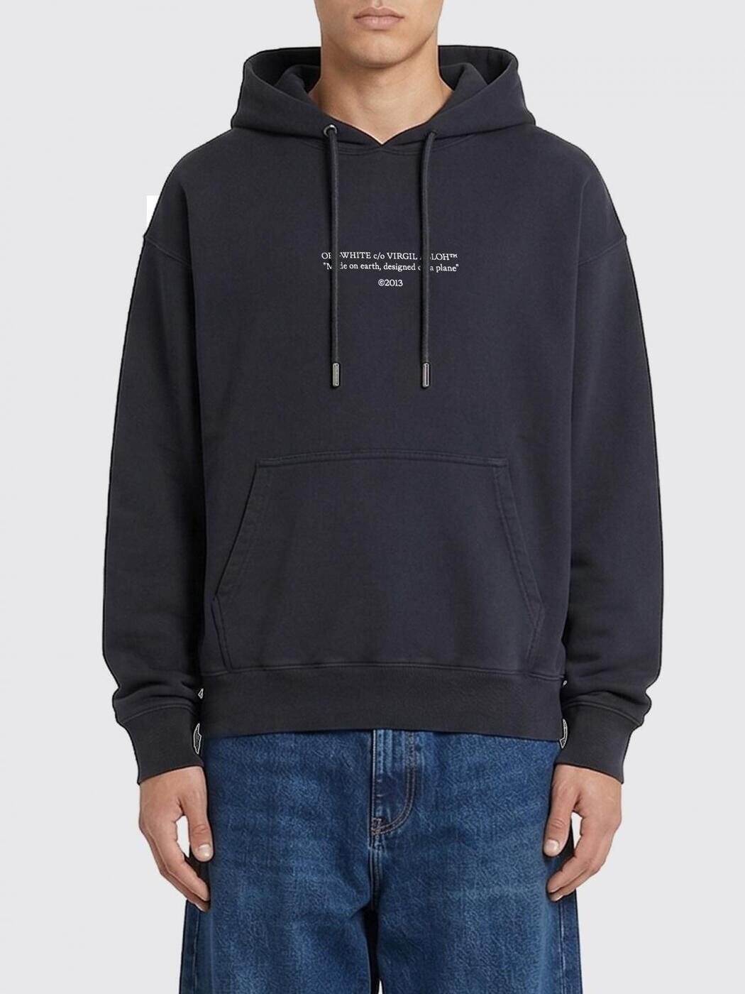 象牙色 OFF WHITE トレイナー 調教師 メンズ 黒いこと Sweatshirts 44MBB085S26F009 関税 貨物輸送無料 2026SS gi