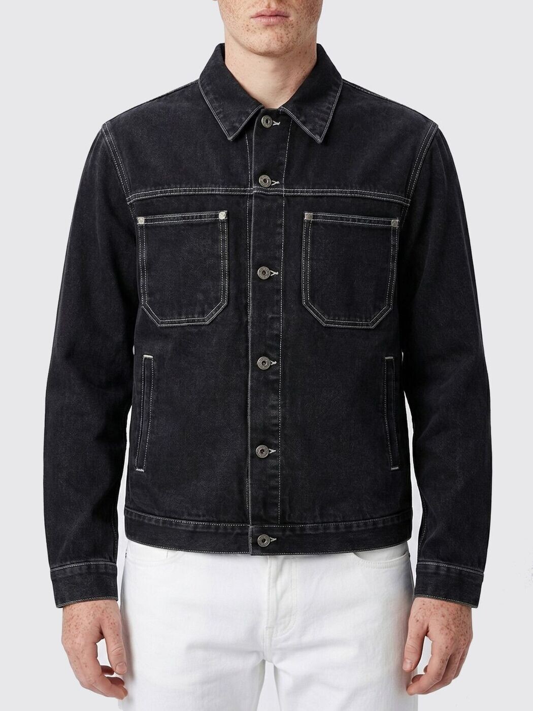 オフホワイト OFF WHITE ジャケット メンズ Jackets 44MYE09QS26D001 Charcoal 関税 送料無料 2026SS gi|BRANDSHOP「il Tesoro」
