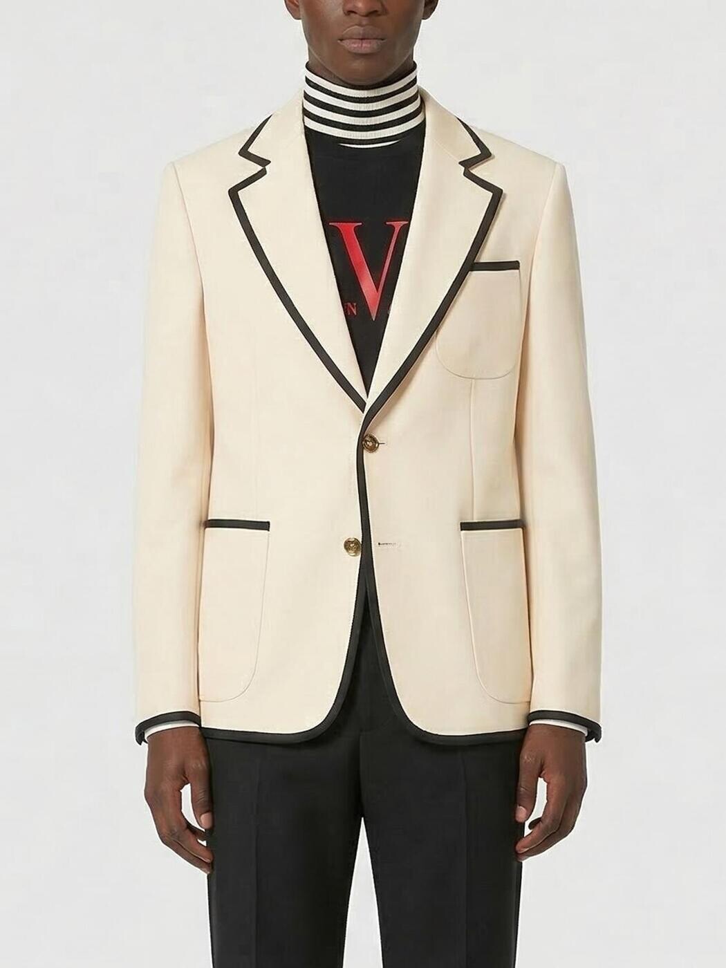 バレンチノ VALENTINO 上衣 メンズ Jackets 8V3CEG779EB 関税 貨物輸送無料 2026SS gi