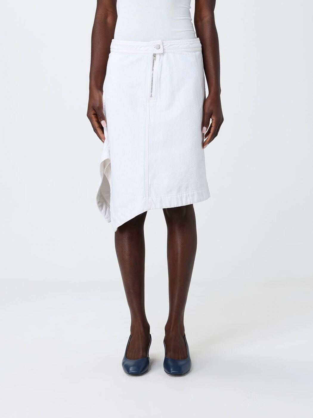 ルメール LEMAIRE スカート レディース ホワイト Skirts SK1072LD1069 White 関税 送料無料 2026SS gi｜BRANDSHOP「il Tesoro」