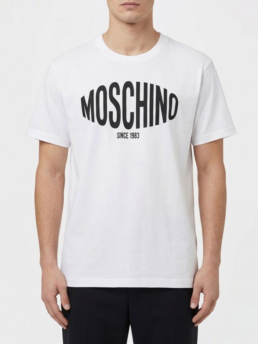 モスキーノ MOSCHINO Tシャツ メンズ ホワイト T-shirts 261ZZA07020241 White 関税 送料無料 2026SS gi｜BRANDSHOP「il Tesoro」