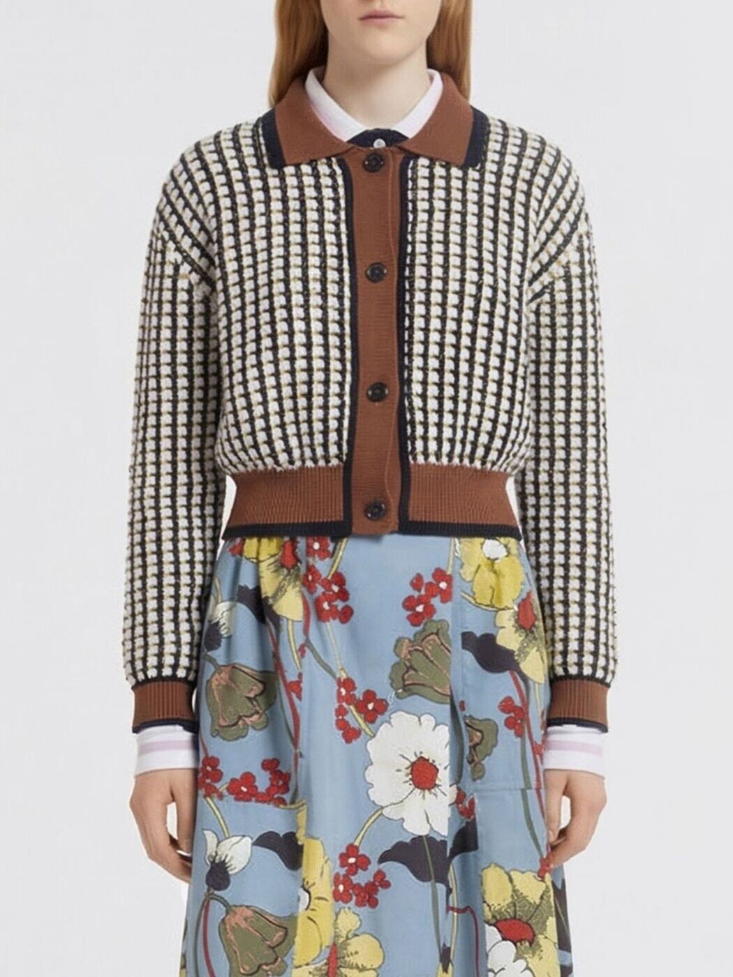 マルニ MARNI スウェーター 編み物お召しもの レディース 白いこと Knitwear CDMD0437Q0UFC805 関税 貨物輸送無料 2026SS gi