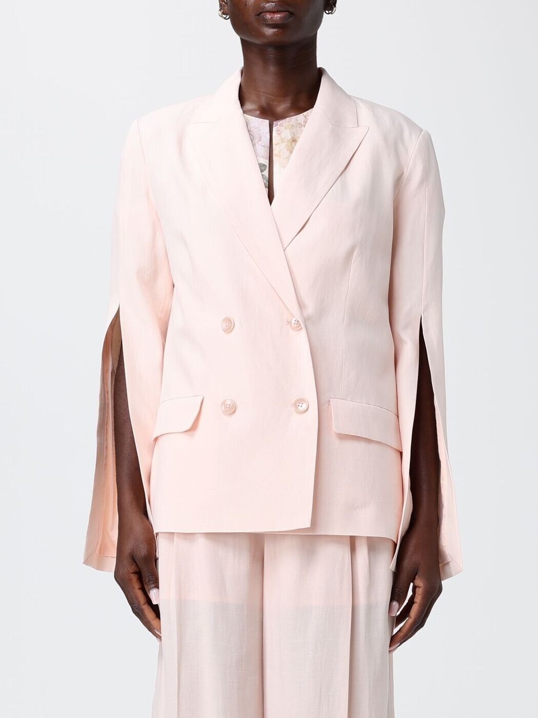 ツインセット TWINSET スーツジャケット スーツ ジャケット レディース ピンク Suit Jackets 261TT2550 Pink 関税 送料無料 2026SS gi｜BRANDSHOP「il Tesoro」