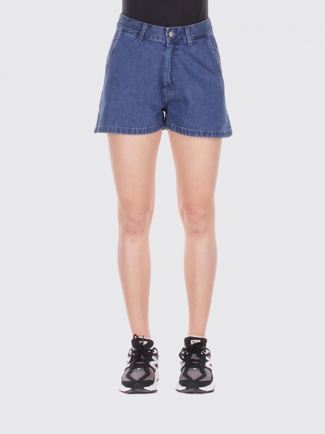 カーハートダブリューアイピー CARHARTT WIP デニムショーツ ショーツ レディース ネイビー Denim shorts I036286 Navy 関税 送料無料 2026SS gi|BRANDSHOP「il Tesoro」