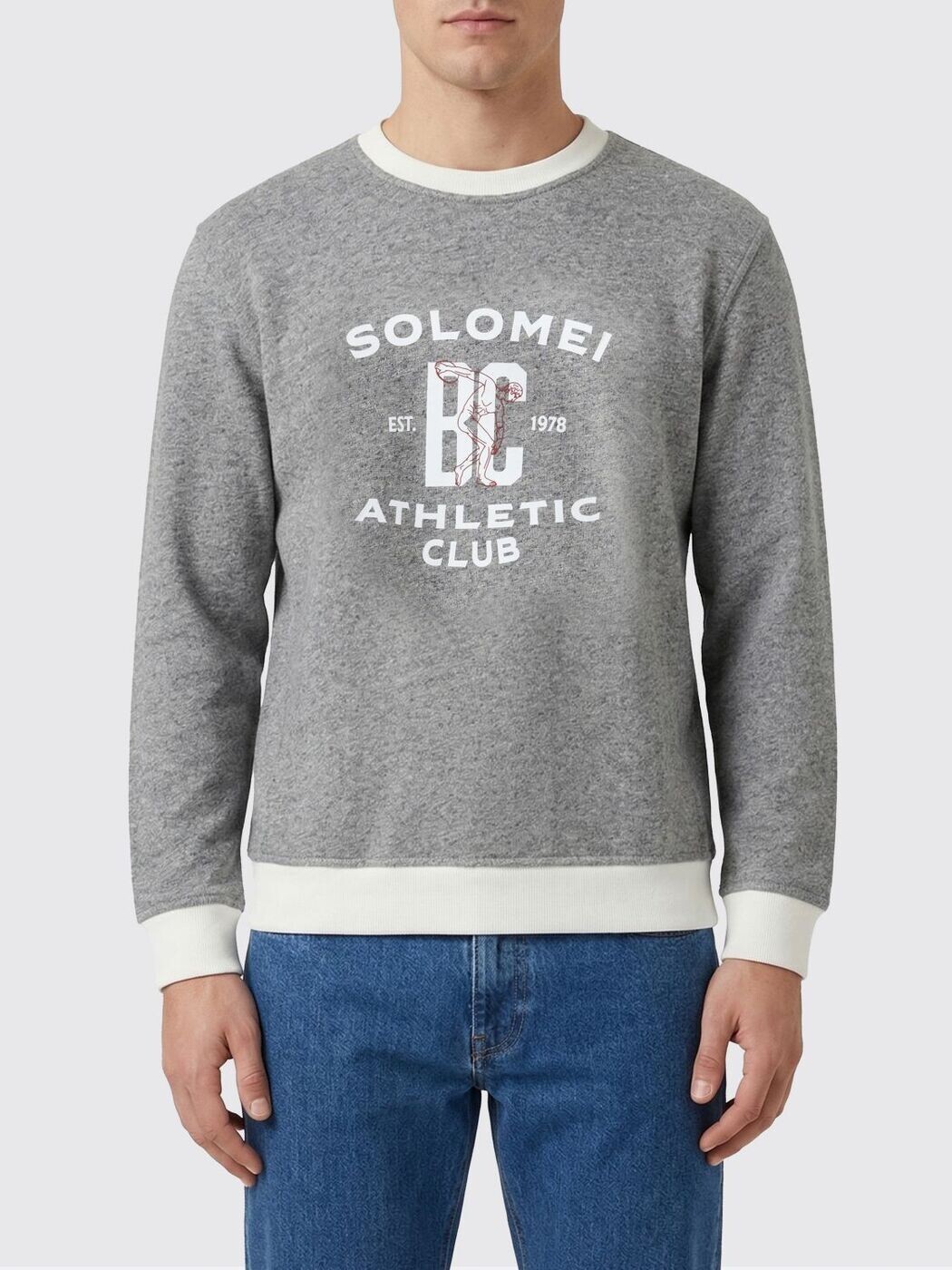 ブルネロ クチネリ BRUNELLO CUCINELLI トレイナー 調教師 メンズ 薄墨色 Sweatshirts MR8313380G 関税 貨物輸送無料 2026SS gi