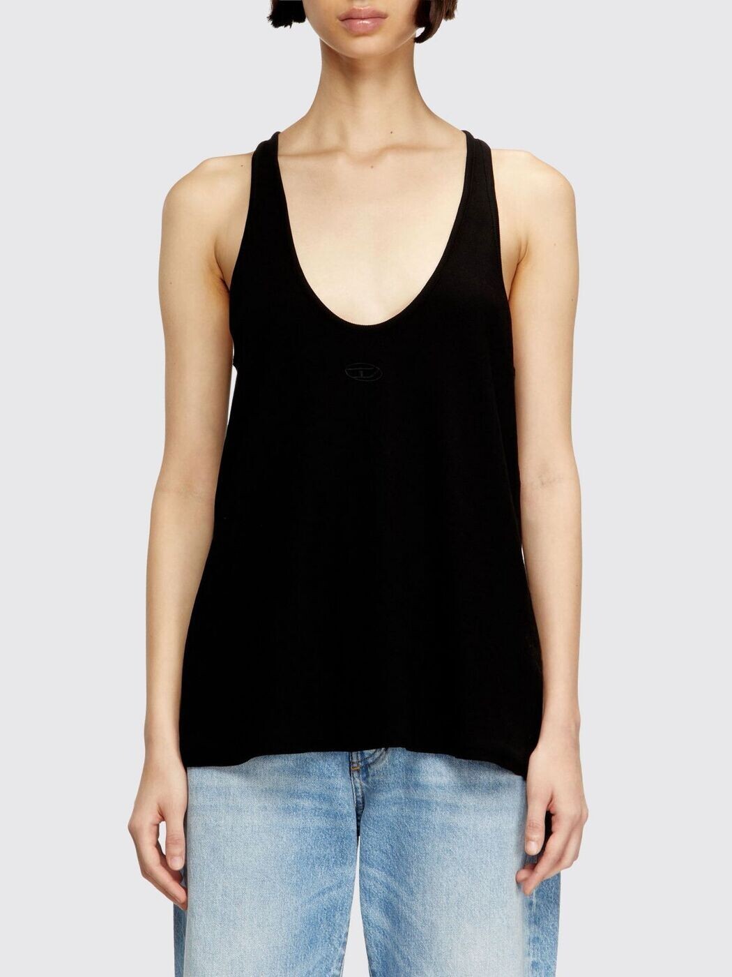 ディーゼル DIESEL Tシャツ トップス レディース ブラック T-shirts and tops A215730JEAI Black 関税 送料無料 2026SS gi｜BRANDSHOP「il Tesoro」