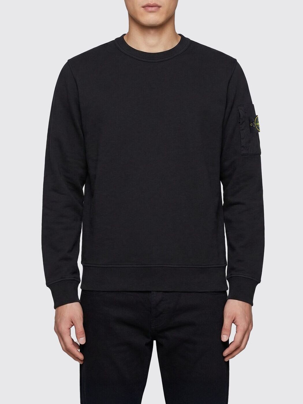 石ころ 島 STONE ISLAND トレイナー 調教師 メンズ 黒いこと Sweatshirts 6100019S0410 関税 貨物輸送無料 2026SS gi