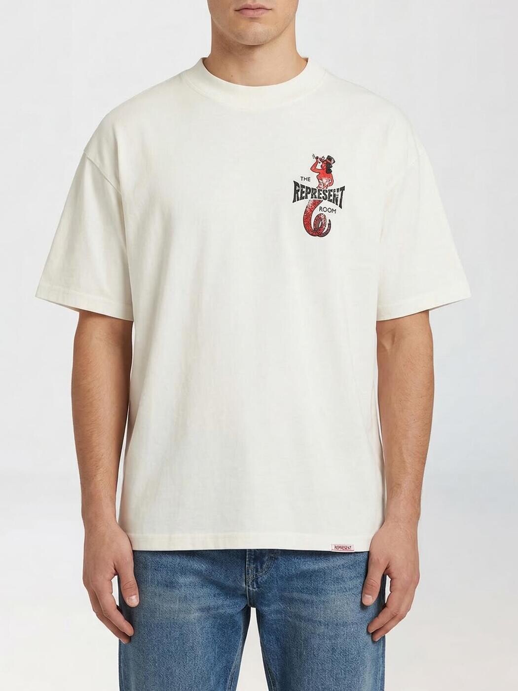 リプレゼント REPRESENT プルオーバー メンズ 白いこと T-shirts MLM100598 関税 貨物輸送無料 2026SS gi