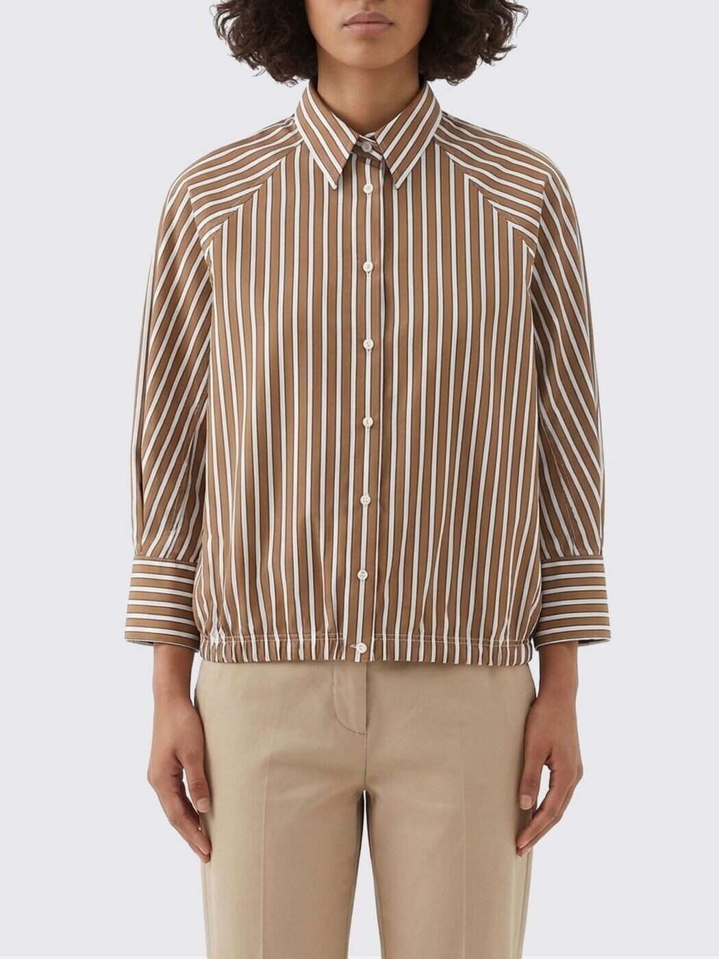 ブルネロクチネリ BRUNELLO CUCINELLI プルオーバー レディース 赤銅色 Shirts MH749NA906 関税 貨物輸送無料 2026SS gi