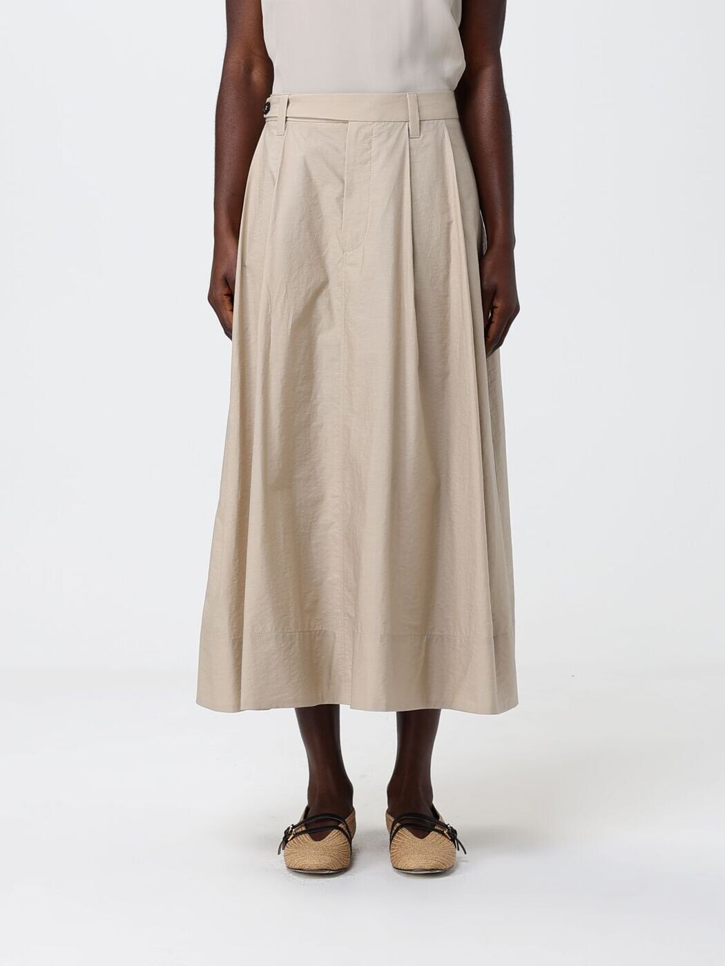 ブルネロクチネリ BRUNELLO CUCINELLI スコート レディース ベージュ Skirts M0F79G3951 関税 貨物輸送無料 2026SS gi