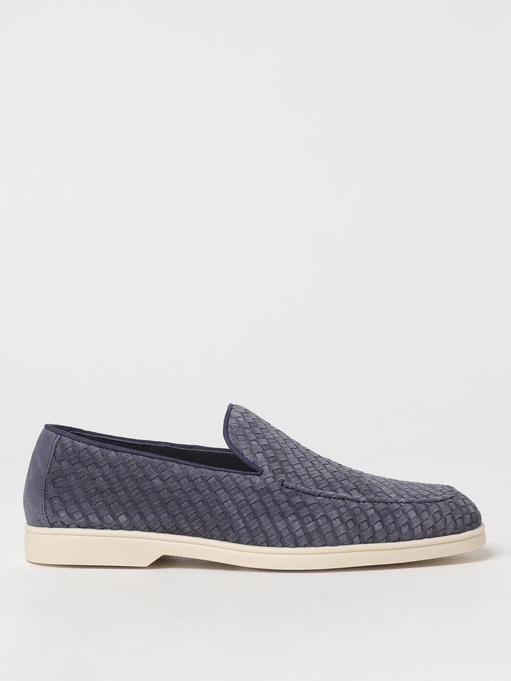 デュカルス DOUCAL\u0027S 置き目毛皮 メンズ 青色 Loafers DU3416NWMAUY261 関税 貨物輸送無料 2026SS gi
